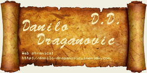 Danilo Draganović vizit kartica